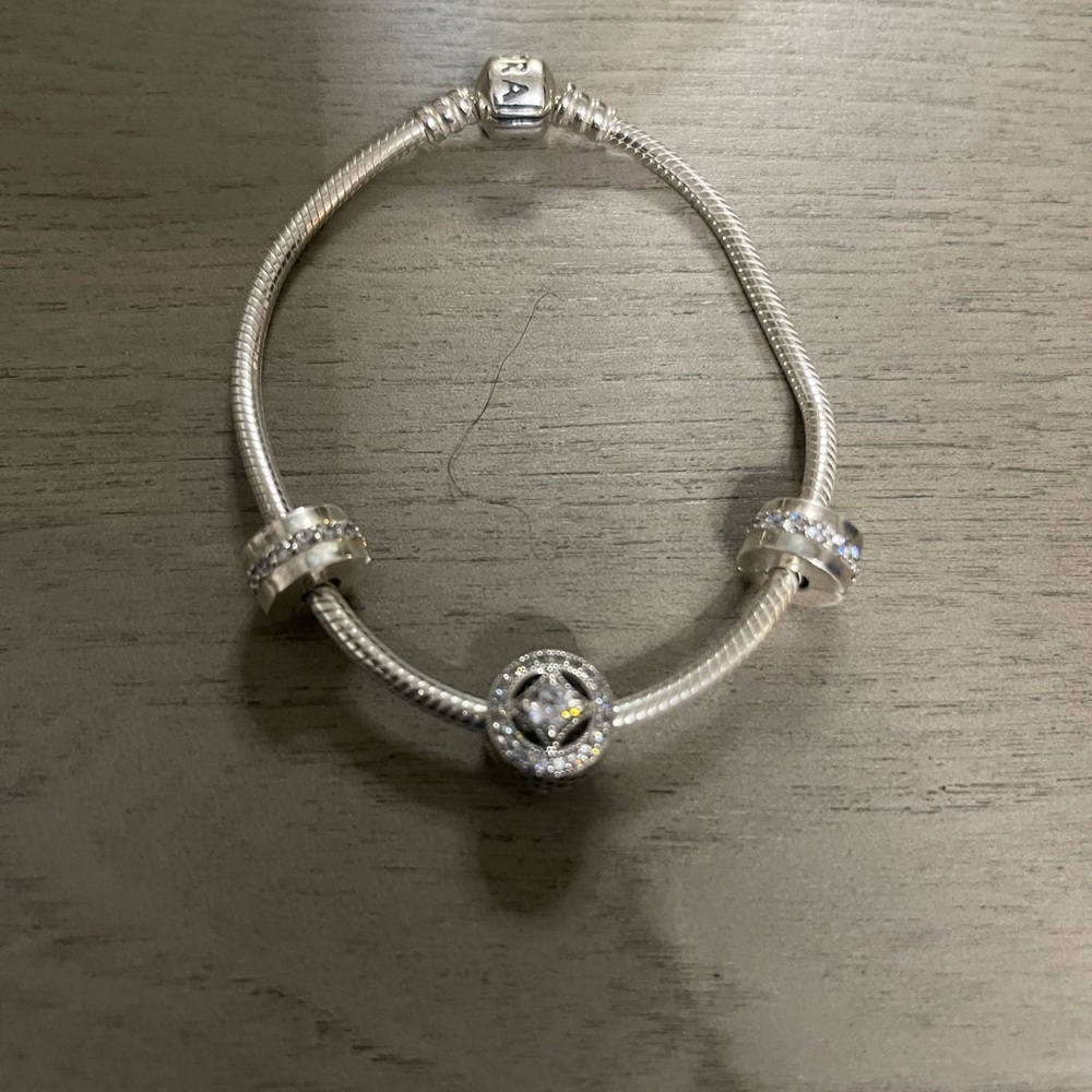 Pandora sterling silver bracelet